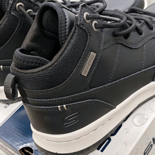 Skechers Delson Waterproof Anatomical Boots New Black Size 42