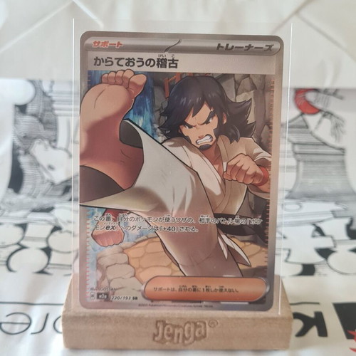 Black Belt's Training Super Rare 220/193 Mega Dream ex Japanese card new