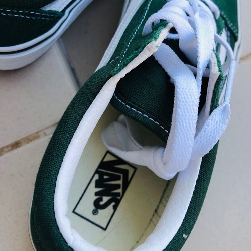 Vans shoes size 35 new, green