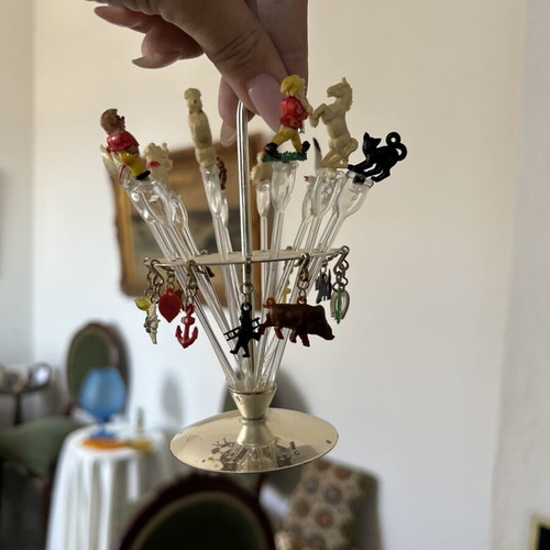 Vintage sticks used, unique decorative item