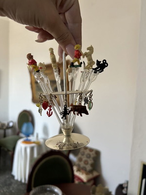 Vintage sticks used, unique decorative item