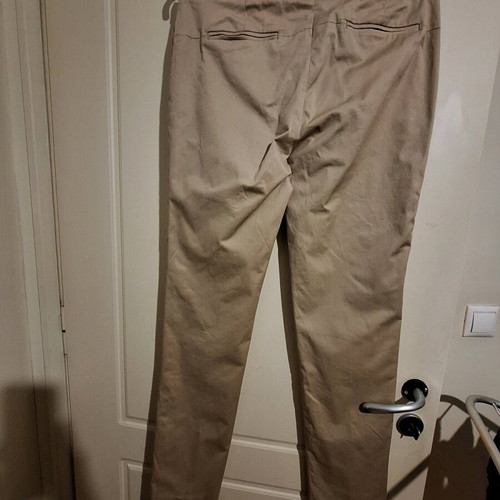 Zara suit jacket with trousers like new, dark beige-nude
