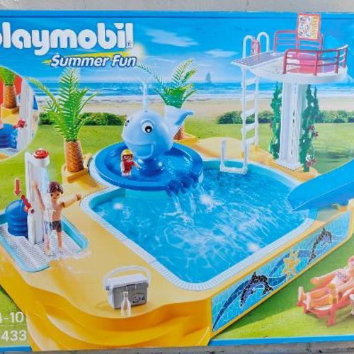 Playmobil 5433 Large Pool with Whale Fountain new