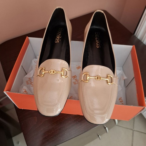 Bozikis ballerinas new, beige and pink, size 37