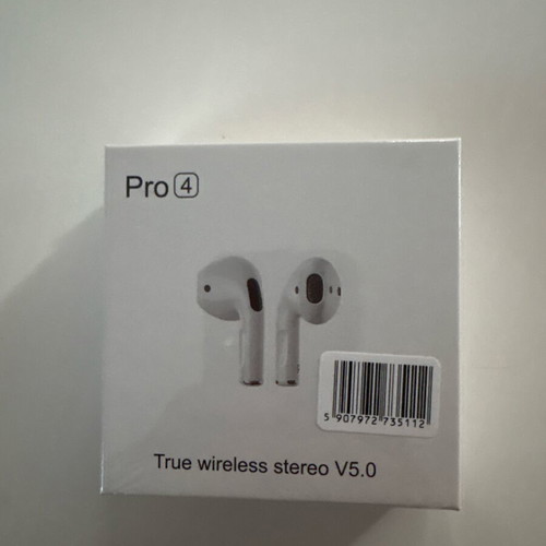 Bluetooth Earbuds Pro 4 new, white