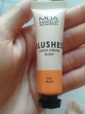 Mua Blushed Liquid Cream blush used, color tutti fruitti