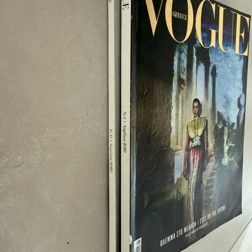 Vogue Hellas magazines issues 1 April 2019 and 11 April 2020 new
