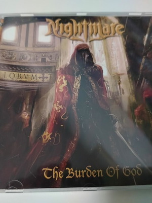 Nightmare The Burden Of God CD μεταχειρισμένο, metal