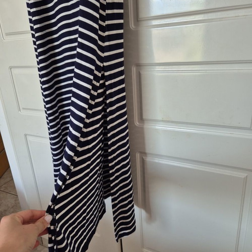 Mango maxi summer dress striped nautical style
