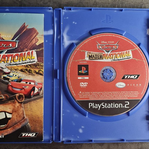 Cars Mater-National Championship PS2 game