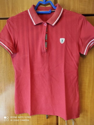 Marc O'Polo t-shirt used, red, size M