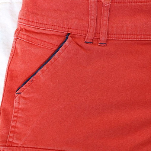 Guess women's red shorts large like new