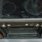 Pitsos kitchen stove used, 60 cm, needs knobs