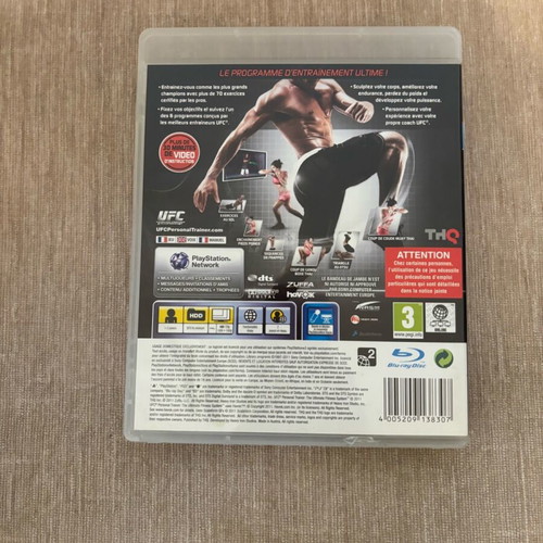 UFC Trainer PlayStation 3 PAL used complete