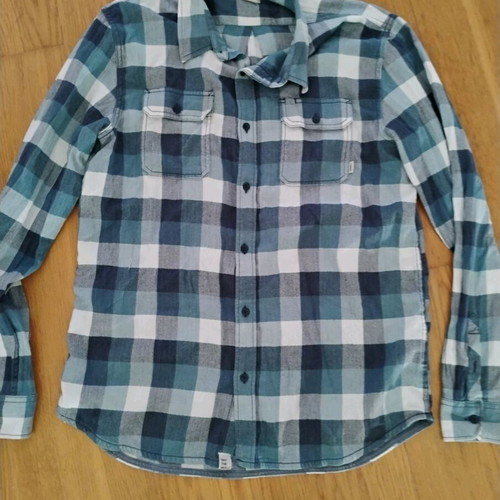 Vans flannel checkered shirt XL used
