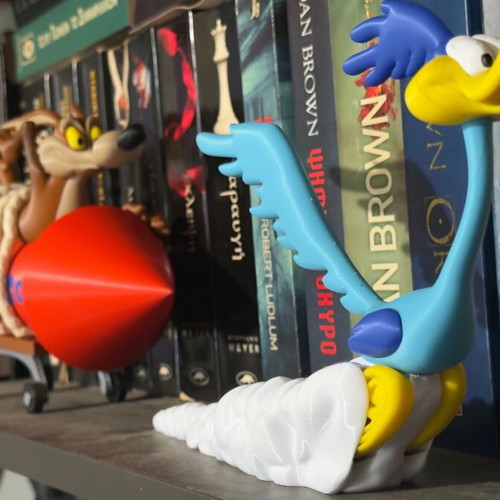Roadrunner 3D printed figure made to order