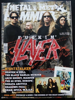Metal Hammer & Heavy Metal magazine issue 298, October 2009