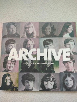 Archive You All Look The Same To Me CD like new, electronic