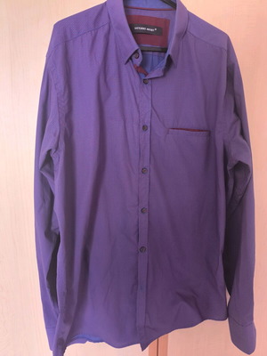 Vittorio Artist men's shirt like new, size M, purple