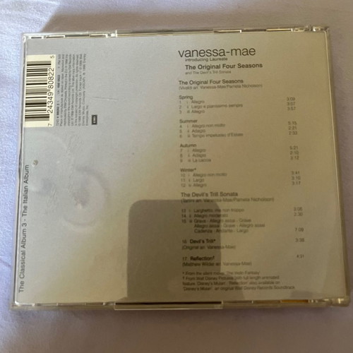 Vanessa Mae The Original Four Seasons And The Devil's Trill Sonata CD used