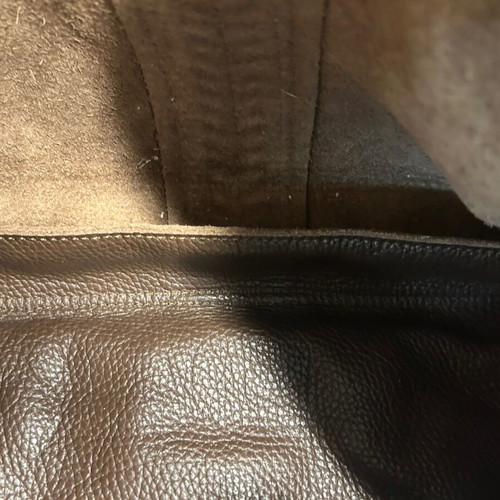 Park House Italian Job leather shoulder bag, brown