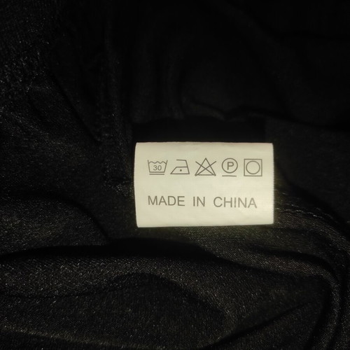 Pants with lace trim 3XL new, very elastic, black