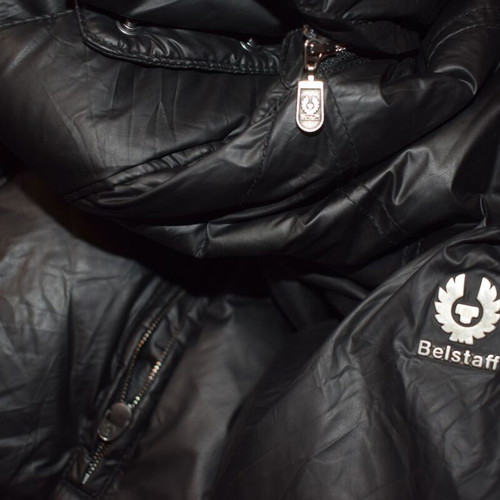 Belstaff long men's jacket size M used, black