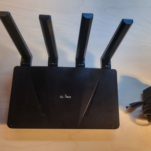 GL.iNet Flint GL-AX1800 Wi-Fi 6 Gigabit Gaming Router with OpenWrt and VPN