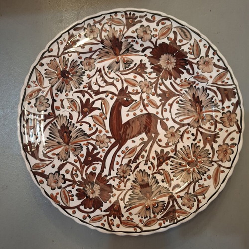 Ikaros Rhodes Decorative Plate φ34 Like New