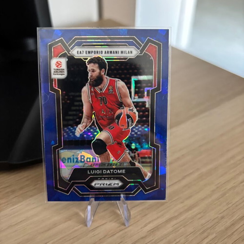Luigi Datome 2023-24 Panini Prizm EuroLeague Blue /125 card