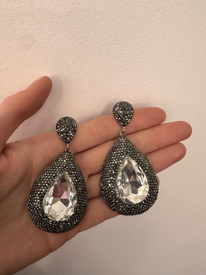 Evening earrings like new