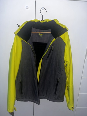Crivit ski jacket new with fleece and removable hood