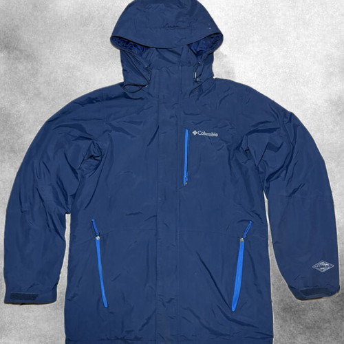 Columbia 3-in-1 Ski Jacket like new, black and blue