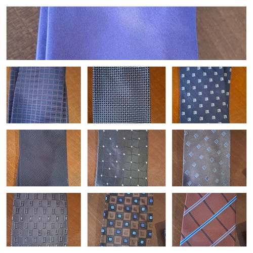 Tie collection 37 pieces new, various designs and colors