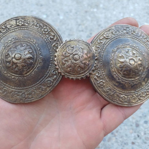 Authentic bronze pafti used, length 18cm