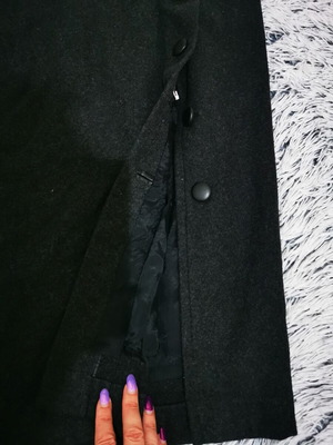 Jean Marie Lie women's skirt dark grey like new, winter lined