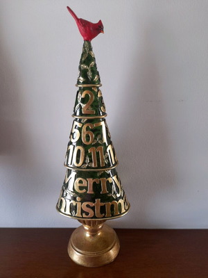 Christmas tree decorative like new