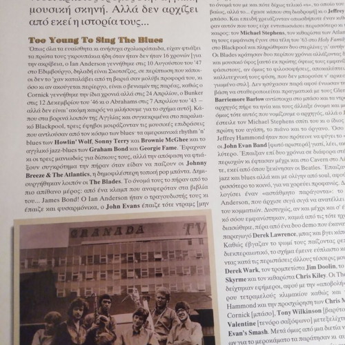 Jethro Tull Tribute like new, collectible Zoo magazine seven leaves