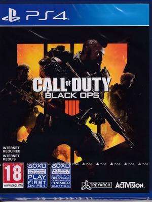 Call of Duty Black Ops 4 PS4 new, factory sealed