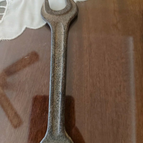Vintage wrench sizes 17 and 13 used, made in Gabrovo
