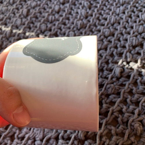 Mug with writable surface new with chalk