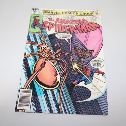 The Amazing Spider-Man 213 used, Marvel comic