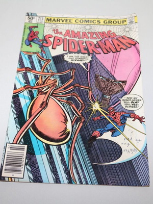 The Amazing Spider-Man 213 used, Marvel comic