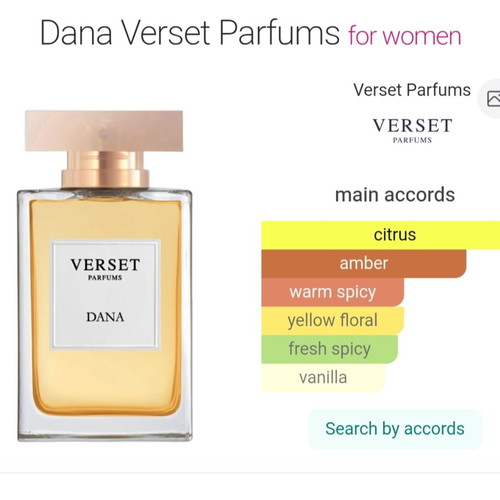 Verset Dana Eau de Parfum new, inspired by Chanel Gabrielle