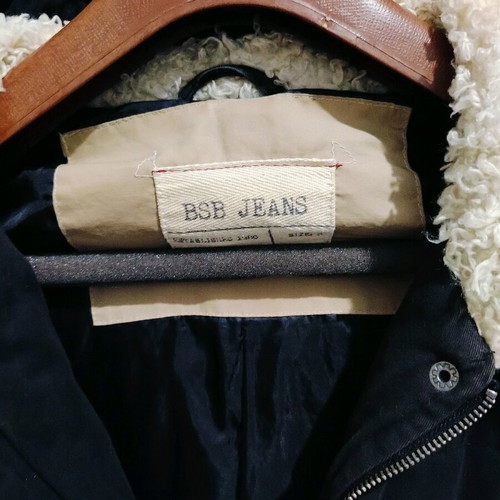 BSB women's coat size M black like new
