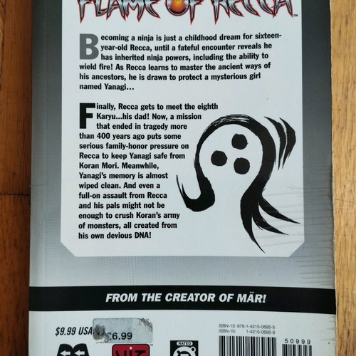 Manga Flame of Recca Volume 24 used