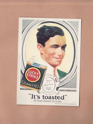 PostArt Cards #273 Lucky Strike like new, year 1998