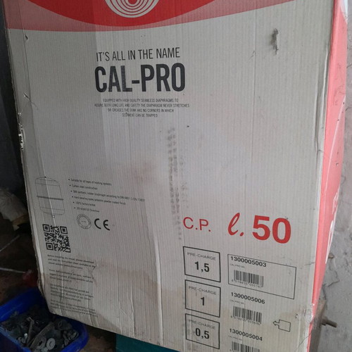 Zilmet Cal-Pro expansion tank 50 liters new