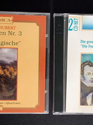 Franz Schubert 2 CDs used, classical music
