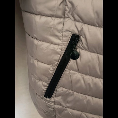 Reversible jacket used yellow and gray with hood size S